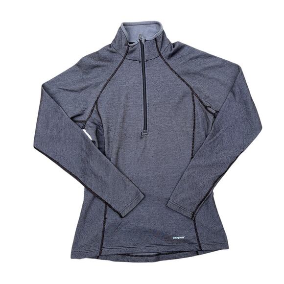 Patagonia Womens Capilene Performance Base Layer 1/4 Zip Shirt Long Sleeve Small - Picture 1 of 6